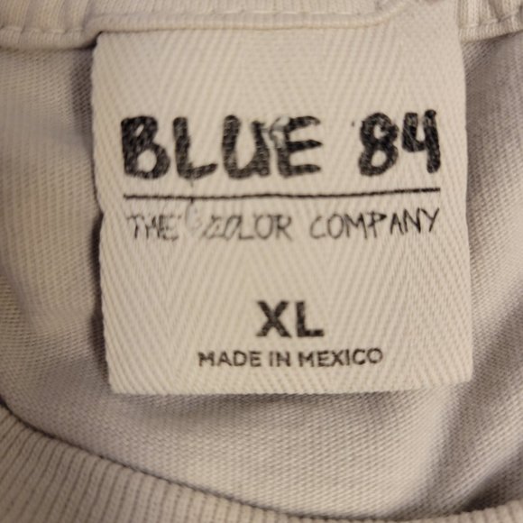 BLUE 84 BRAND MENS LAKE PLACID ADIRONDACKS 1892 LONG SLEEVE TSHIRT - Picture 8 of 8